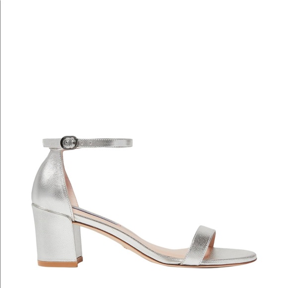 simple silver sandals